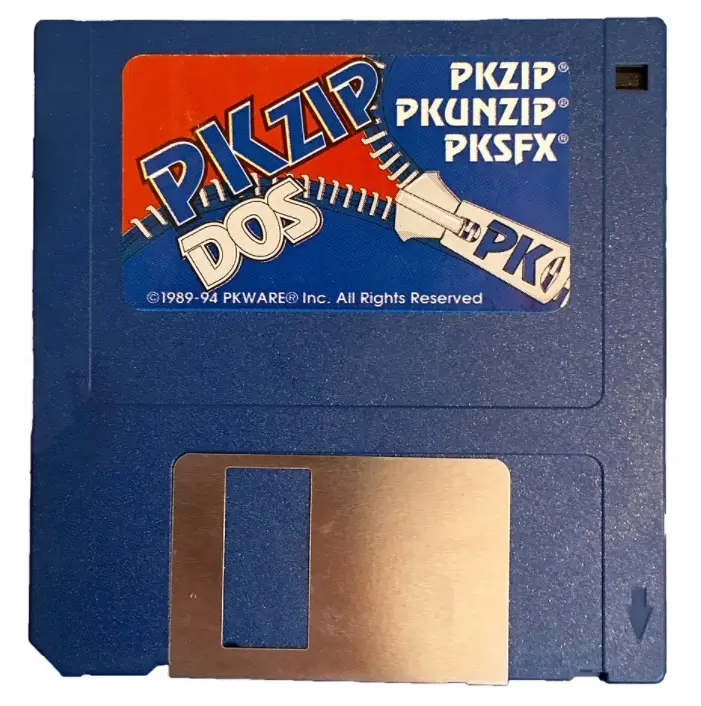 pkzip dos 3.5 inch disk